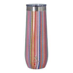 Manna Stripe Double Wall Tumbler Multicolor 9oz Manna Stripe Double Wall Tumbler Multicolor 9oz